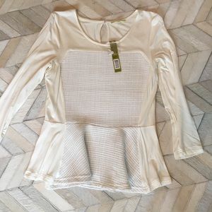 Gianni Bini Peplum Top